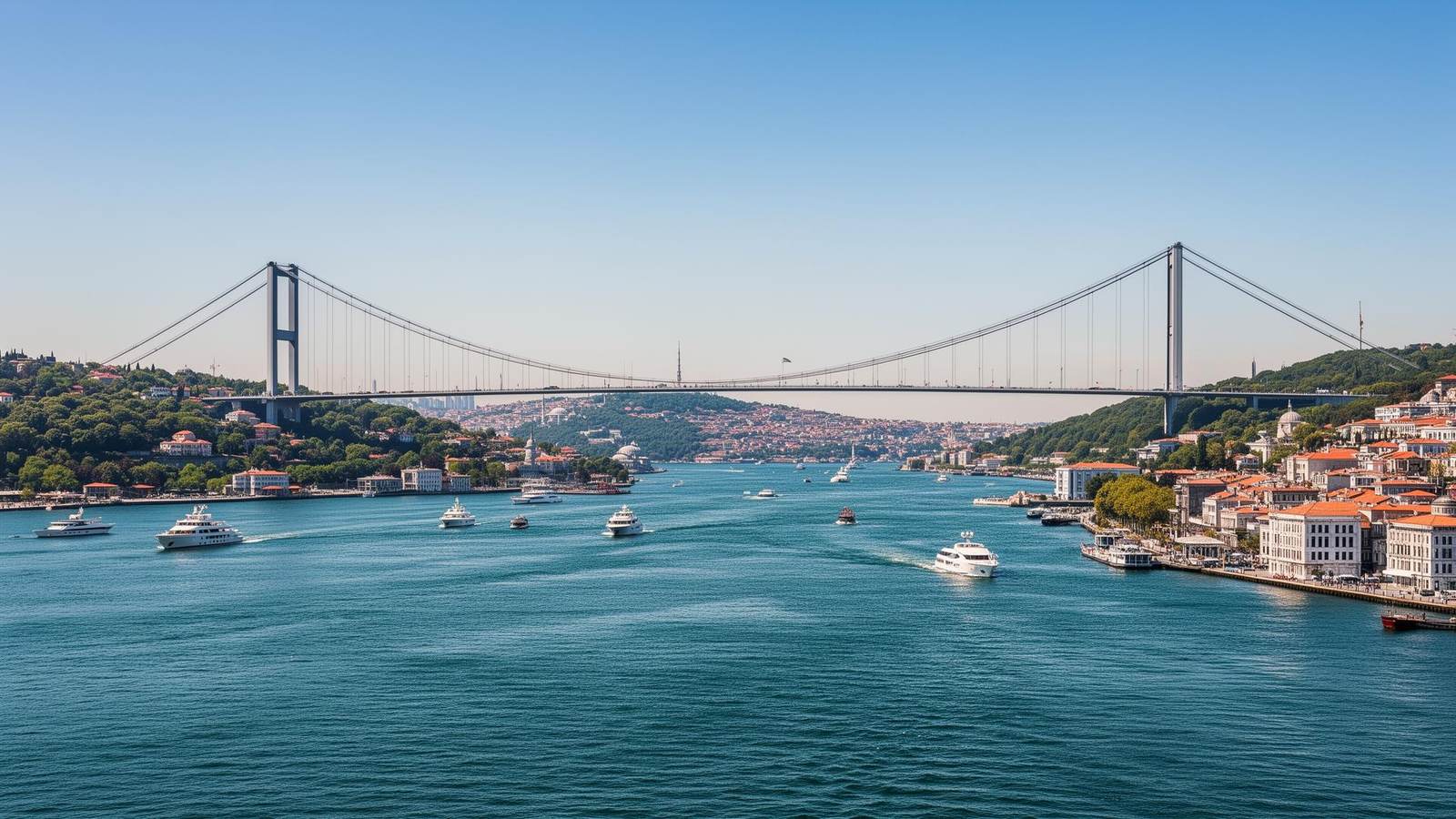 Istanbul Bosphorus view - Practice Areas
